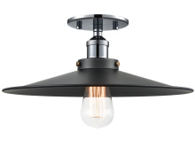 Matteo Lighting X46113CHBK - BULSTRODE'S WORKSHOP Ceiling Mount