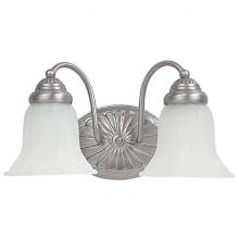  1532MN-278 - Two Light Matte Nickel Wall Light