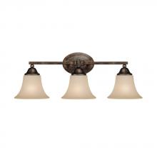  1753RT-107 - Three Light Rustic Wall Light