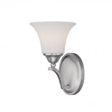  1756MN-114 - One Light Matte Nickel Wall Light