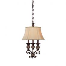  3521CB-441 - Three Light Up Chandelier