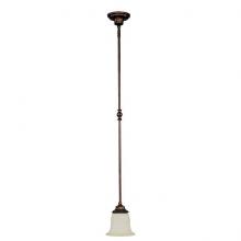  3781BB-291 - One Light Burnished Bronze Down Mini Pendant