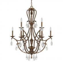  4299SD-000-CR - 9 Light Chandelier