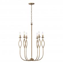  452561ML - 6-Light Chandelier in Mystic Luster