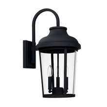 Capital 927031BK - 3 Light Outdoor Wall Lantern
