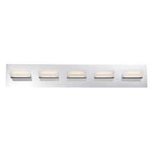  28022-015 - Olson, 5LT LED Bathbar, Chrome
