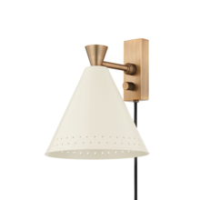  PTL3010-PBR/SSD - Marvin Plug-in Sconce