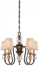  N6645-258B - Bella Cristallo - 5 Light Chandelier