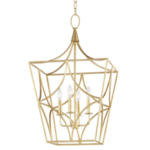  4818-GL - 4 LIGHT MEDIUM PENDANT