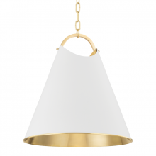  6218-AGB/SWH - 1 LIGHT PENDANT