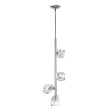  131612-SKT-MULT-85-CR - Gatsby 4-Light Vertical Pendant