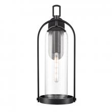 Millennium 199701-PBK - Luxio 24.75" High 1-Light Outdoor Wall Sconce - Powder Coated Black