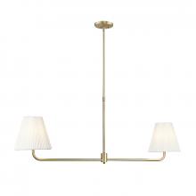Millennium 25102-VB - Ami 48" Wide 2-Light Island - Vintage Brass