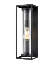 Millennium 91611-TBK - Caleb 1-Light Outdoor Wall Sconce Textured Black