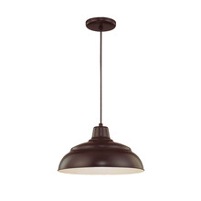  RWHC14-ABR - R Series 1-Light Cord Hung Warehouse Architect Bronze