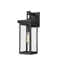 Millennium 42601-PBK - Barkeley 1-Light Outdoor Wall Sconce Powder Coated Black