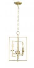  3230-MG - Nellis 4-Light Pendant light Modern Gold