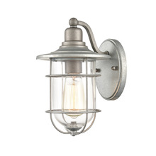  2911-GA - 1-Light Outdoor Wall Sconce Galvanized