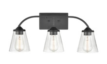  9103-MB - Josleen 3-Light Vanity Matte Black