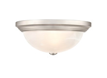  4603-SN - 2-Light Flushmount Ceiling Light Satin Nickel