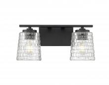  22102-MB - Saben 2-Light Vanity Matte Black