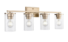 Millennium 2704-MG - Verlana 27.75" Wide 4-Light Vanity - Modern Gold