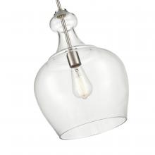  4211-BN - Corra 1-Light Pendant light Brushed Nickel