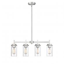  495004-BN - Janna 4-Light Chandelier Ceiling Light Brushed Nickel