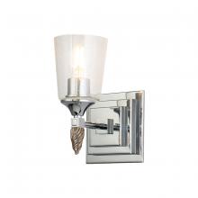  BB1022PC-1-F2S - Vetiver 1 Light Wall Sconce In Silver