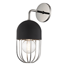  H145101-PN/BK - Haley Wall Sconce