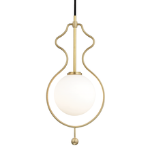  H248701-AGB - 1 LIGHT LARGE PENDANT