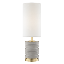  HL250201-AGB - 1 LIGHT TABLE LAMP