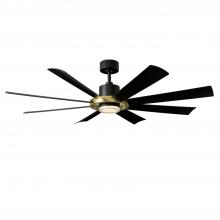 Modern Forms US - Fans Only FR-W2303-60L-SB/MB - Aura Downrod ceiling fan