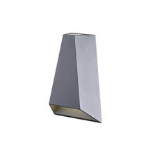  EW62604-GY - NEW - LED EXTERIOR WALL (DROTTO) GRAY CLEAR GLS 8W 840LM