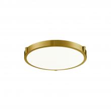  501102BG-LED - Floyd 11-in Brushed Gold LED Flush Mount