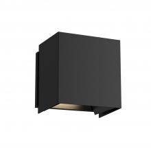  EW48006-BK-UNV - Helsinki 6-in Black LED Exterior Wall Sconce