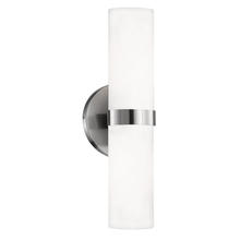  WS9815-BN - Milano 15-in Brushed Nickel LED Wall Sconce