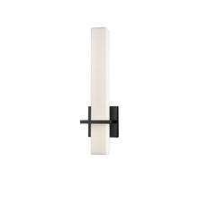  WS84218-BK - Nepal 18-in Black LED Wall Sconce