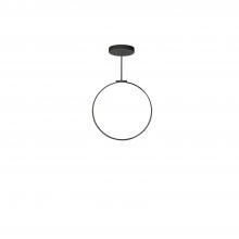  PD82524-BK-UNV - Cirque 24-in Black LED Pendant