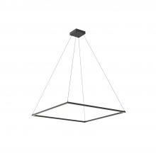  PD88148-BK - Piazza 48-in Black LED Pendant