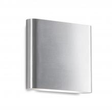  AT6506-BN-UNV - Slate 6-in Brushed Nickel LED All terior Wall