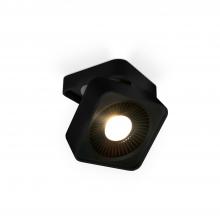  FM9304-BK-UNV - Solo 4-in Black LED Flush Mount