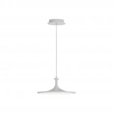  PD418012WH - Issa 12-in White LED Pendant