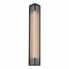  WV339123UBCR - Sabre 23-in Ribbed Glass/Urban Bronze LED Wall/Vanity