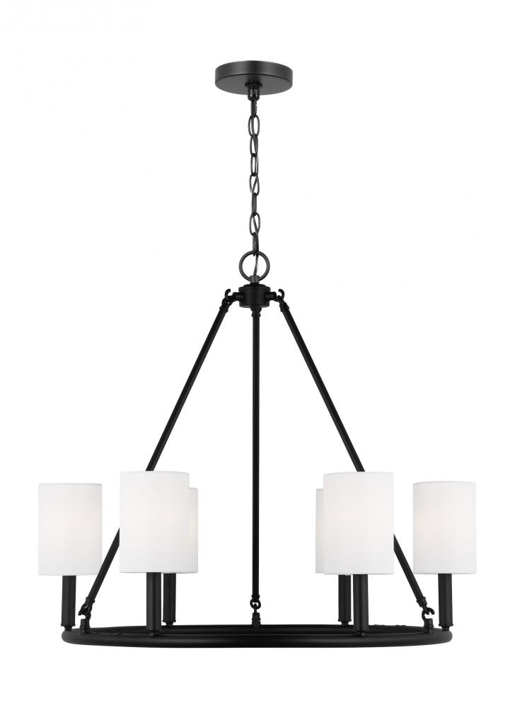 Egmont Traditional 6-Light Indoor Dimmable Large Chandelier