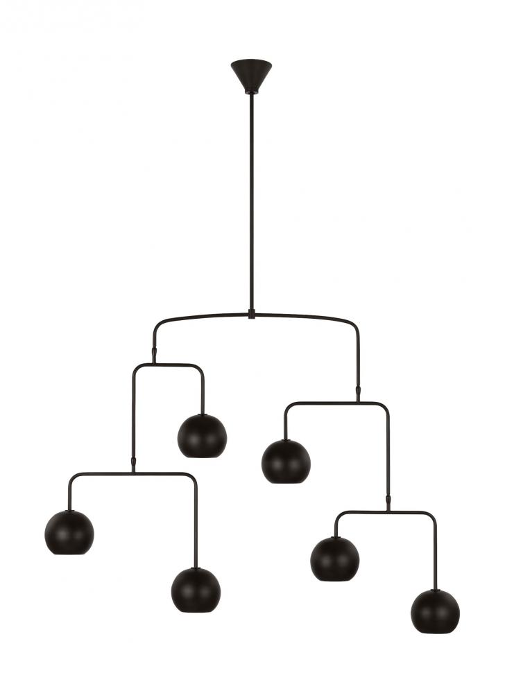 Chaumont Casual 6-Light Indoor Dimmable Extra Large Chandelier