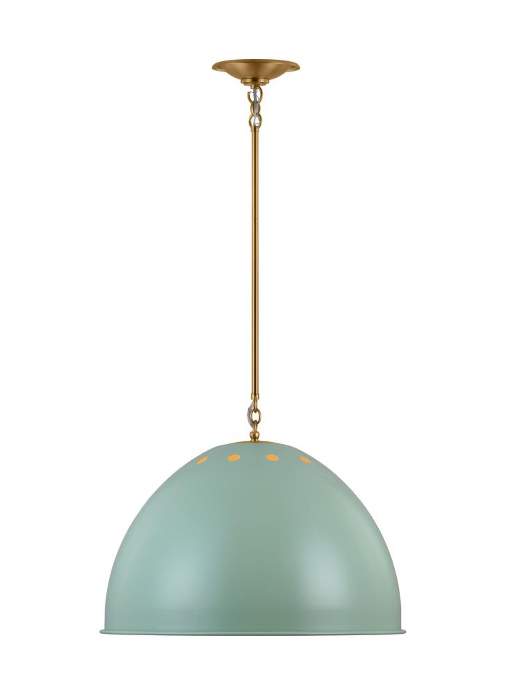 Robbie Transitional 1-Light Indoor Dimmable Extra Large Pendant Ceiling Hanging Chandelier Light