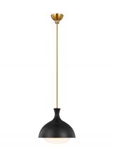  AEP1021BBSMBK - Lucerne One Light Medium Pendant