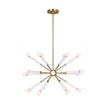  KSC10518BBSGW - Monroe Full Chandelier