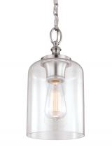  P1310BS - Hounslow Clear Glass Mini Pendant